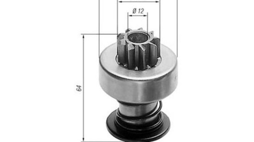 Bendix demaror Volkswagen VW PASSAT (32B) 1979-1989 #2 0001157024