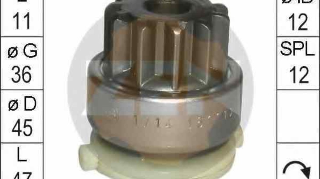 bendix electromotoror FORD MONDEO IV limuzina BA7 ERA 225737