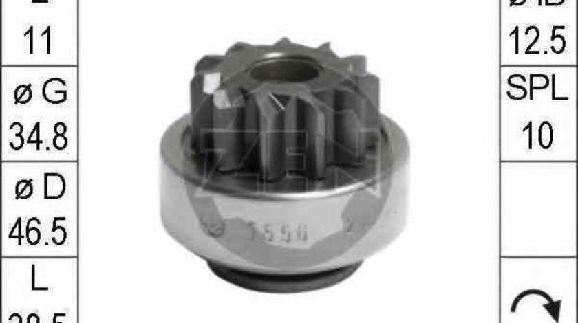 Bendix electromotoror OPEL ASTRA F combi 51 52 ERA 225656