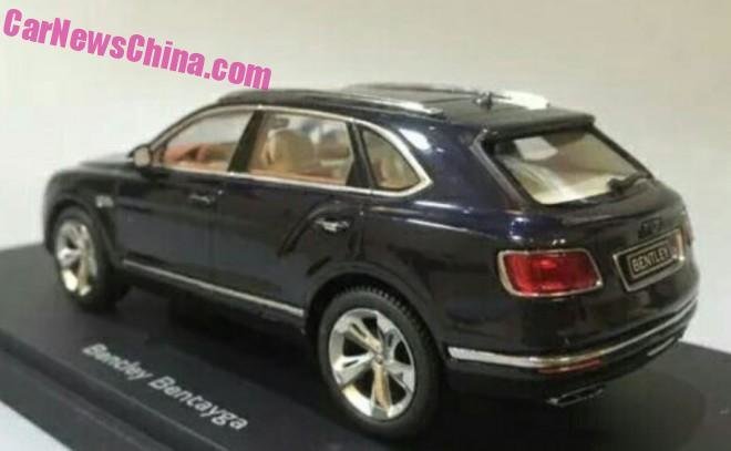 Bentley Bentayga - Macheta