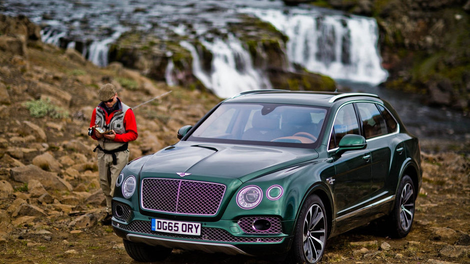 Bentley Bentayga Mulliner de pescuit