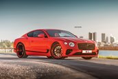 Bentley Continental GT cu jante Strasse