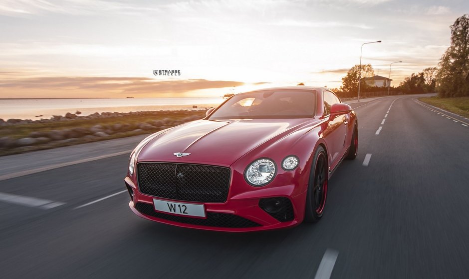 Bentley Continental GT cu jante Strasse