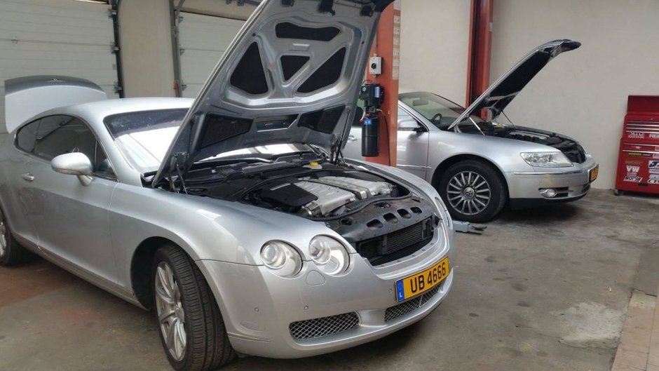 Bentley Continental GT cu motor V6 TDI