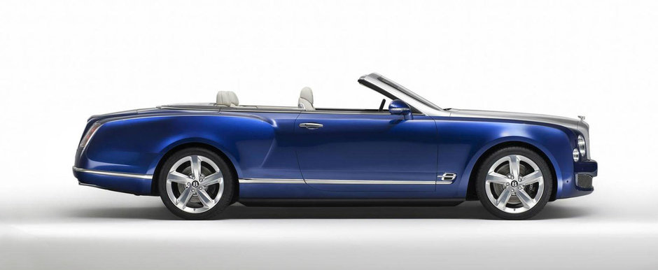 Bentley da prafu' jos de pe Mulsanne Convertible. S-ar putea produce in foarte putine exemplare.