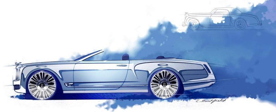 Bentley Mulsanne Convertible se lanseaza in 2014 sau 2015