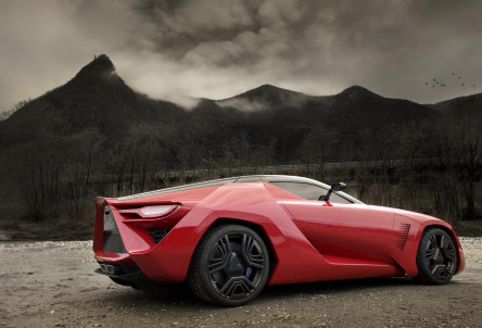 Bertone Mantide - Un nou concept spectaculos marca Bertone