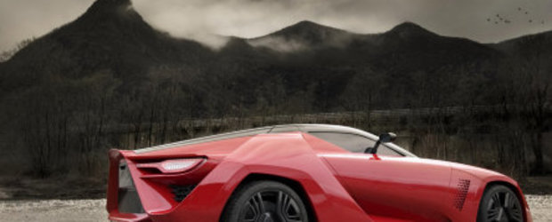 Bertone Mantide - Un nou concept spectaculos marca Bertone