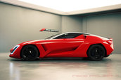 Bertone Mantide - Un nou concept spectaculos marca Bertone
