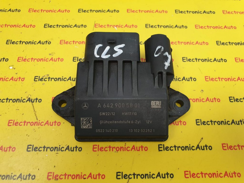 BERU Releu Bujii Mercedes Sprinter 3.0 (W164 W251 W221 W219), A6429005801,