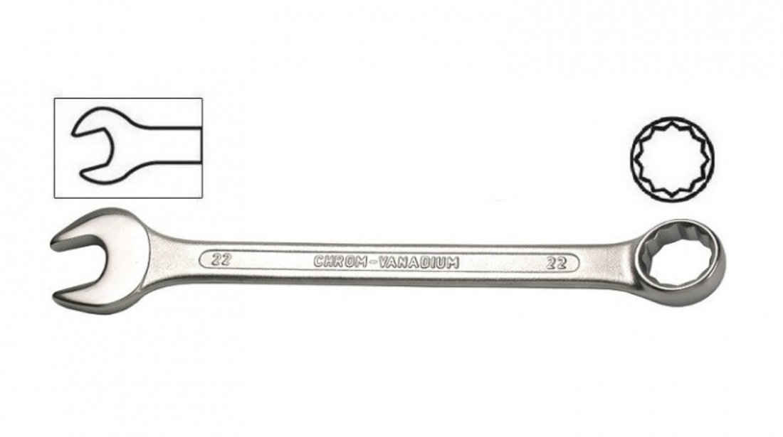 BGS-1072 Cheie combinata 22mm