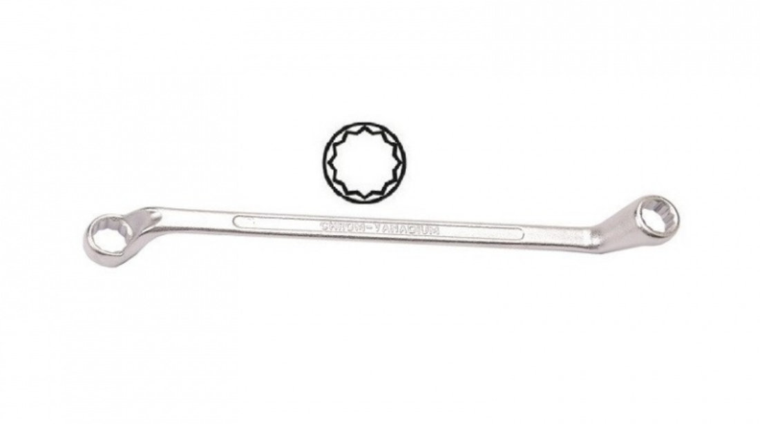 BGS-1214-14X15 Cheie inelara cu cot 14x15mm
