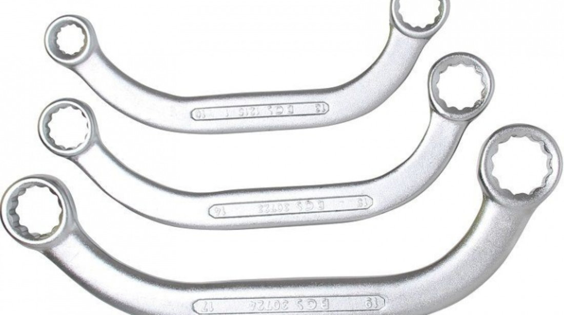 BGS-1215 Set de chei inelare semiluna 10-19mm