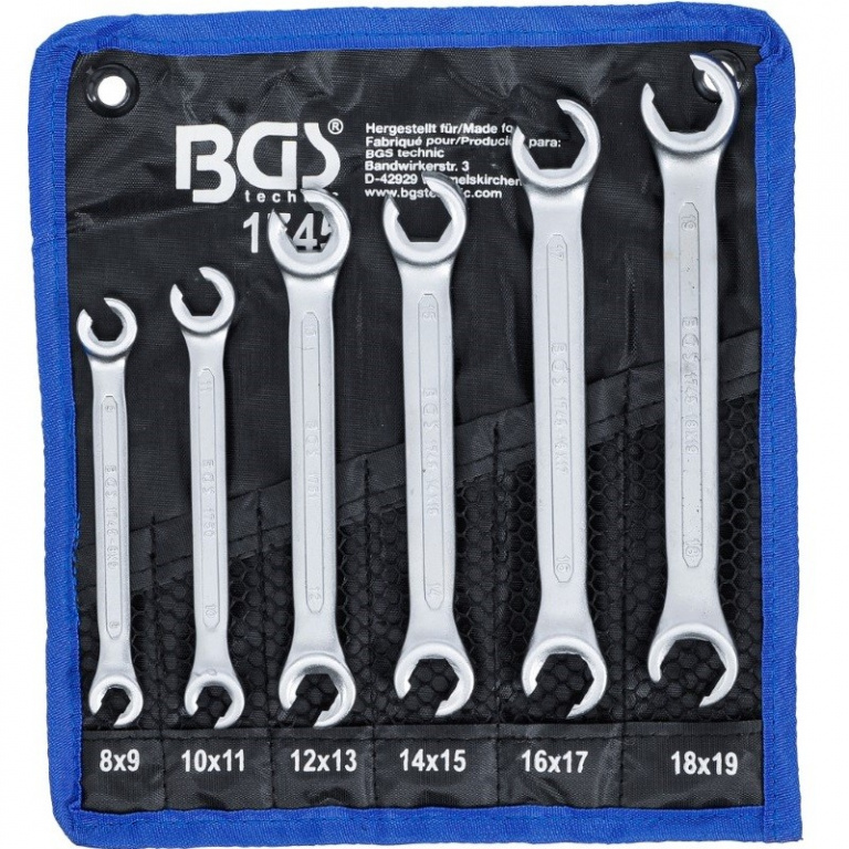 BGS-1745 Set de cheie pentru racorduri de tuburi 8-19 mm