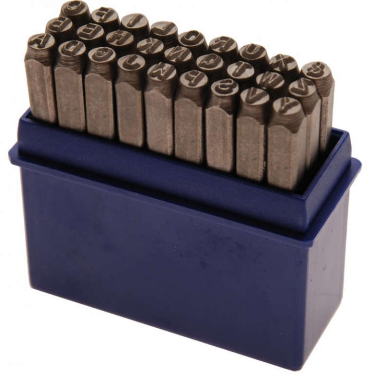 BGS-2031 Set de pansoane cu litere 4mm