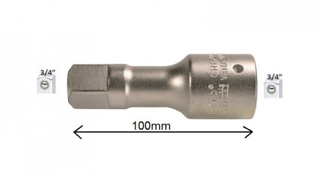 BGS-264 Prelungitor 3/4 si lungimea de 100 mm