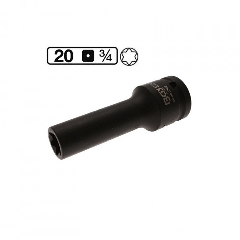 BGS-5348 Tubulara lunga de impact E20 , 3/4
