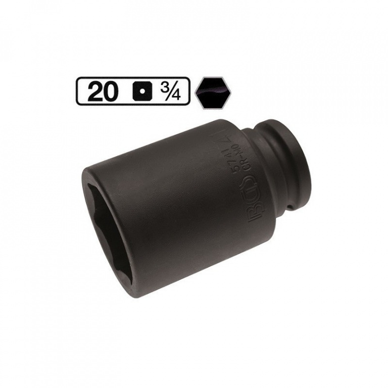 BGS-5741 Tubulara lunga de impact 41mm , 3/4