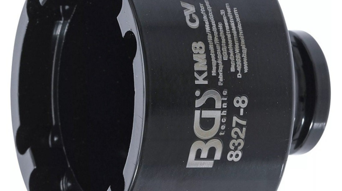 BGS-8327-8 Tubulara cu caneluri pentru piulita KM8