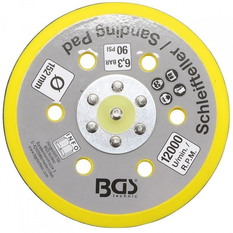 BGS-8688-23 Taler de slefuit 152mm