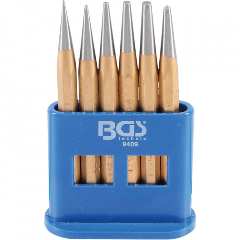 BGS-9409 Set de 6 dornuri conice 1-5mm