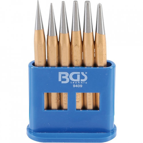 BGS-9409 Set de 6 dornuri conice 1-5mm
