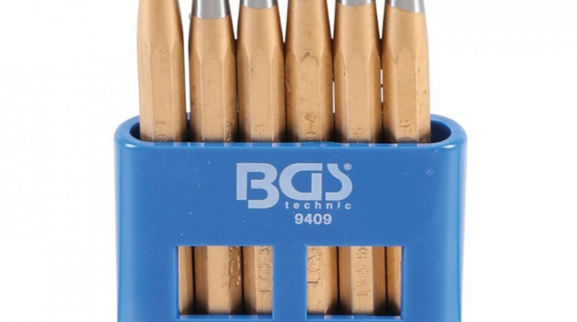 BGS-9409 Set de 6 dornuri conice 1-5mm