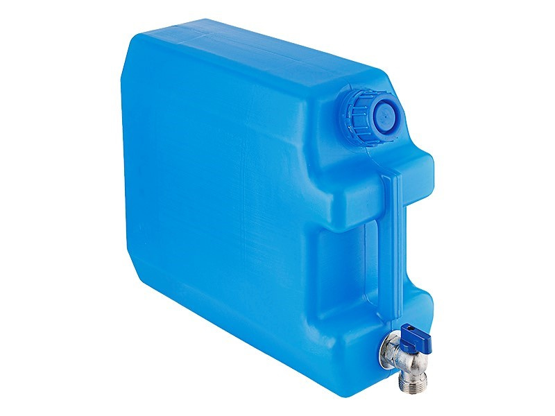 Bidon De Apă 10l Cu Robinet Metalic Scurt, Albastru 86956