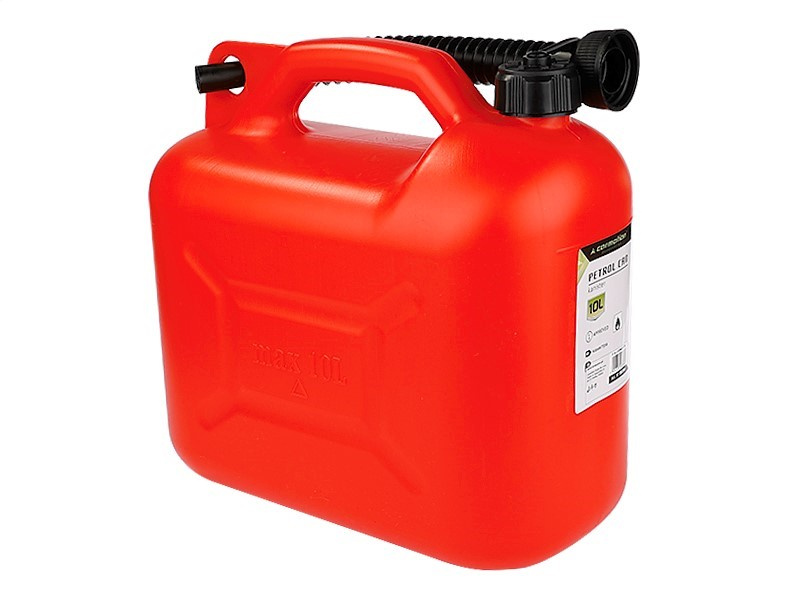 Bidon De Combustibil, Plastic, 10l, Roșu Carmotion 58386RD