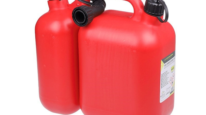 Bidon De Combustibil/ulei Cu Două Camere, 5 + 2,5 L Carmotion 63583