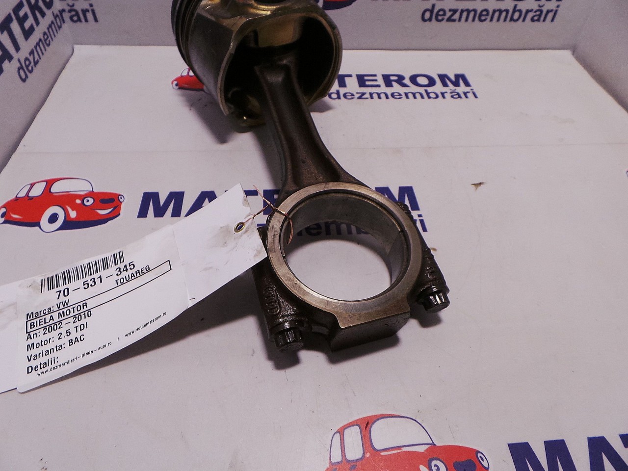 BIELA MOTOR VW TOUAREG TOUAREG 2.5 TDI - (2006 2010)