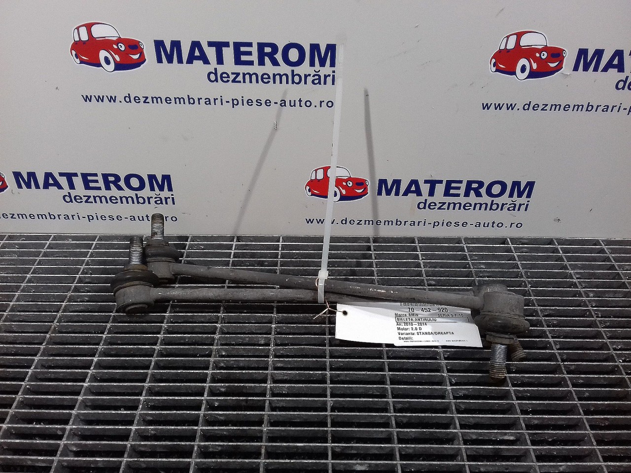 BIELETA ANTIRULIU BMW SERIA 5 F 10 2.0 D - (2010 2014)