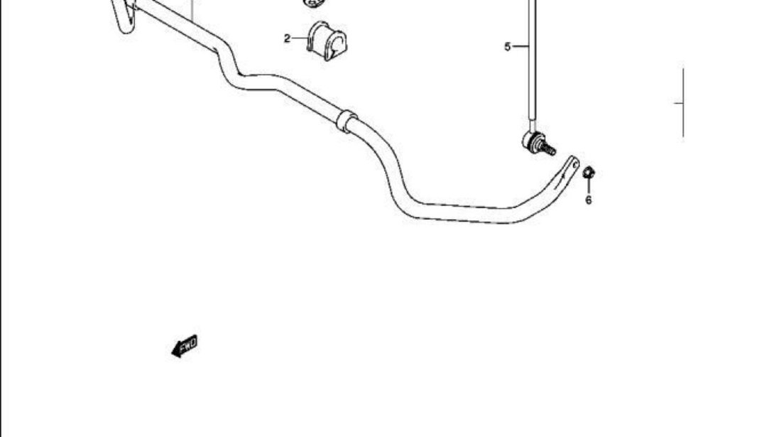 Bieleta antiruliu punte fata Suzuki Grand Vitara II MOOG 42420-65J00