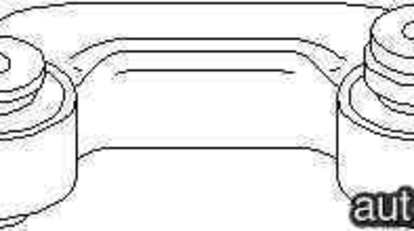 Bieleta stabilizator antiruliu VW PASSAT Variant (3B6) TOPRAN 107 924