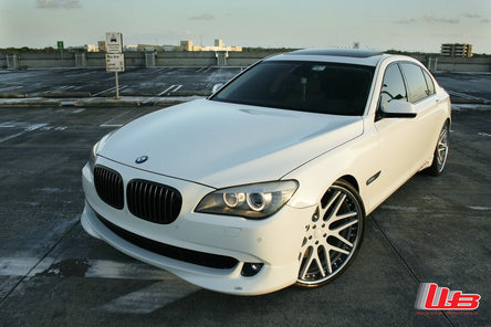 Big is better? 24 inci pe BMW 750LI!