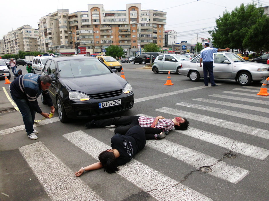 Bilantul accidentelor rutiere din Bucuresti