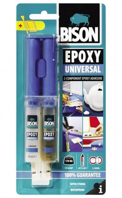 Bison Epoxy Adeziv Bicomponent Universal 2 X 12ML 400006