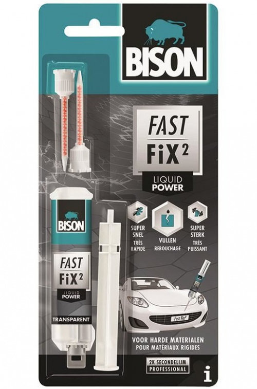 Bison Fast Fix Liquid Power Adeziv Reparatie Bicomponent Rapid Si Puternic 10G 400059