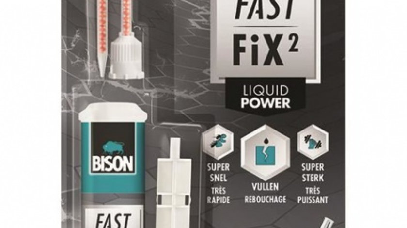 Bison Fast Fix Liquid Power Adeziv Reparatie Bicomponent Rapid Si Puternic 10G 400059