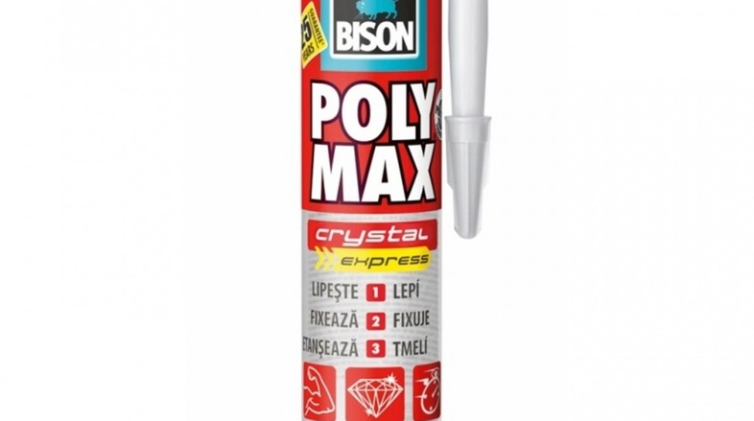Bison Silicon Poly Max Cristal Express Transparent 300G 428977
