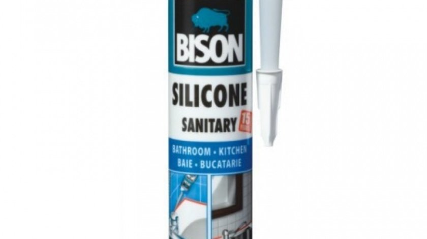 Bison Silicon Sanitar Negru 280ML 423009