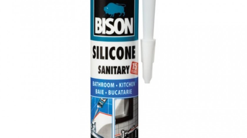 Bison Silicon Sanitar Transparent 280ML 423006