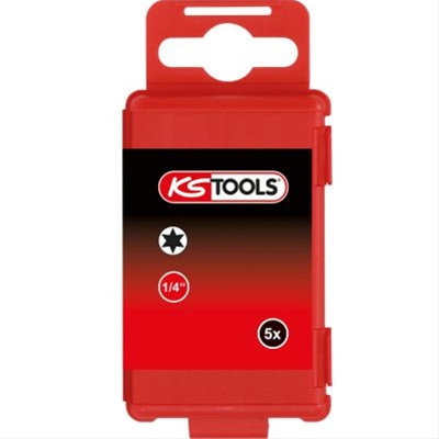 Bit Torx 1/4, 75mm, T30, Set De 5 Ks Tools 911.7756