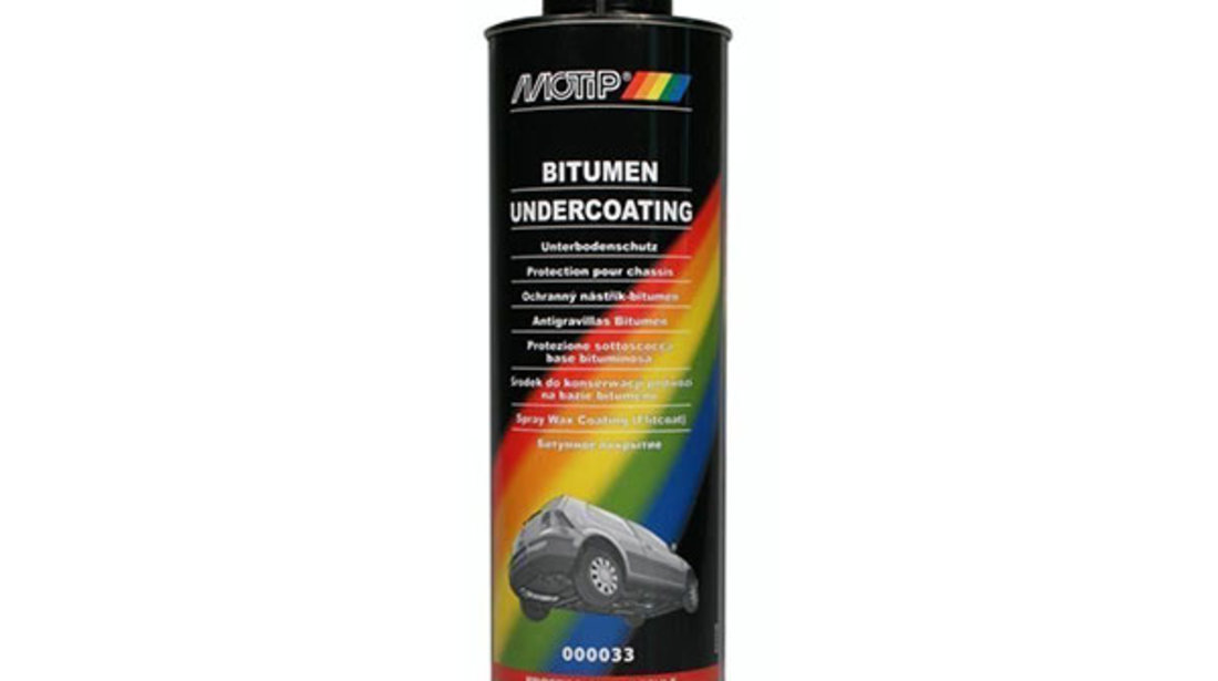 Bitumen Undercoating -solutie Antifonare Bitum 1000ml Motip 382455