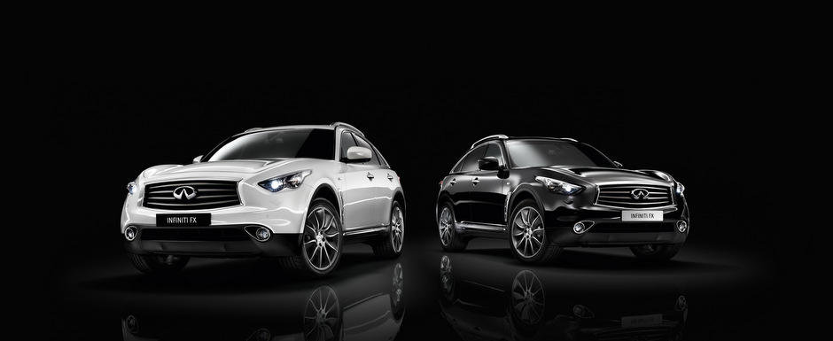 Black and White, o noua editie speciala a modelului Infiniti FX