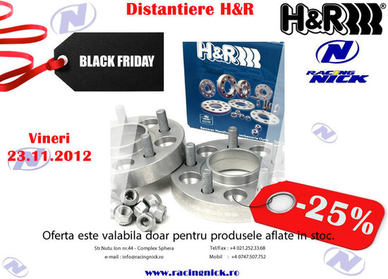 Black Friday cu tuning la reducere, in magazinul Racing Nick