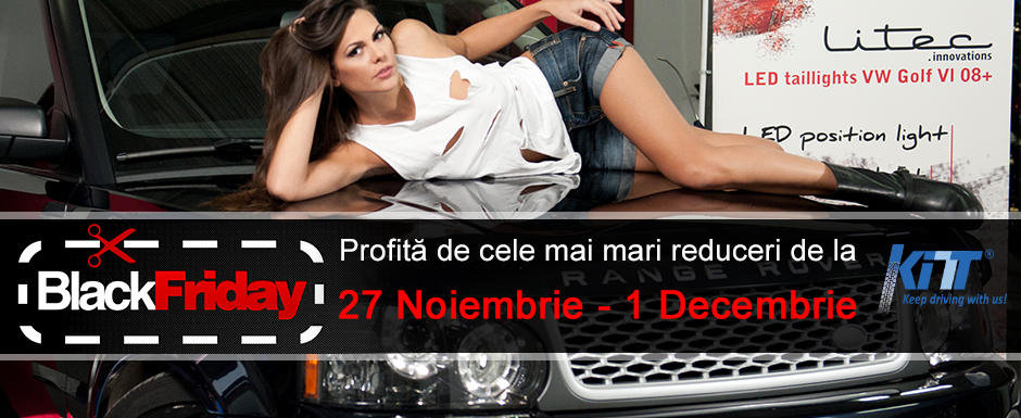 Black Friday de la KITT Romania cu reduceri incredibile!