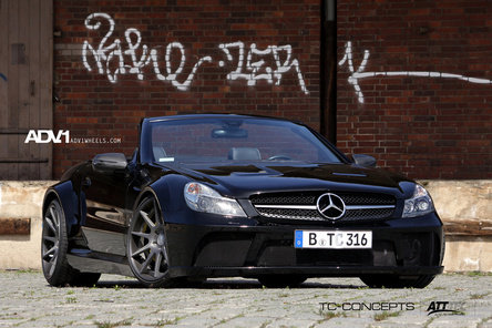 Black Series Cabrio: Mercedes SL65 AMG by TC-Concepts