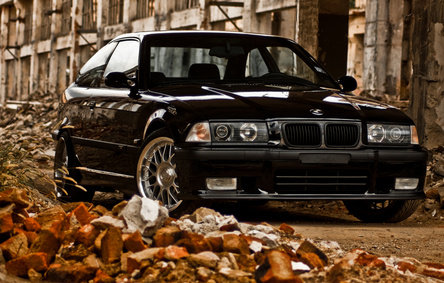 Blackjack: BMW E36 Coupe by Costin