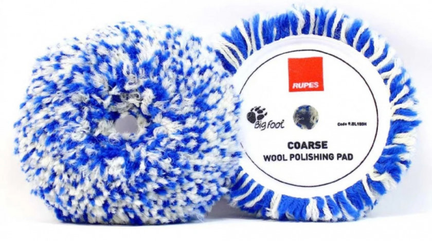 Blana Polish Abraziv Rupes Wool Pad 180MM 9.BL180H